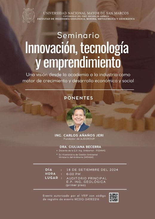 ¡Invitación a Seminario: Innovación, Tecnología y Emprendimiento!