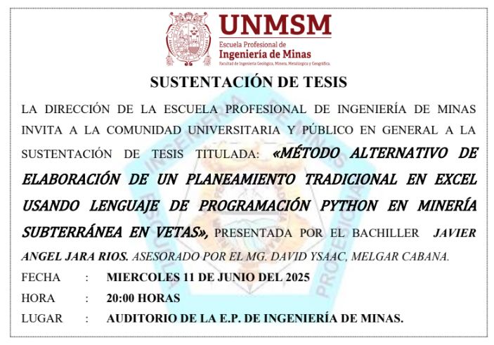 SUSTENTACIÓN DE TESIS